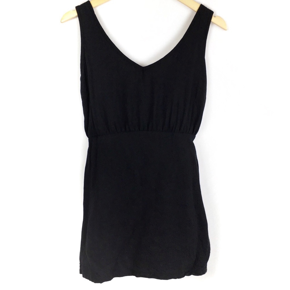 Lulus Tunic | XS | Black | Tie Waist